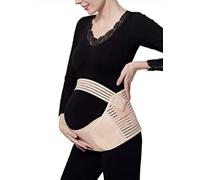 Jamila Maternity Belt 4 in 1 Pregnancy Support Belt Lumbar Back Support Waist Band Belly Bump Brace, Relieve Back, Pelvic, Hip Pain Labour and Recovery - SKIN 35-47” L