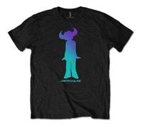 Jamiroquai Buffalo Gradient Official Tee T-Shirt Mens Unisex (Large) Black