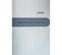 jamjar Car Service History Book A5 - Maintenance Log Book with Document Holder - Track Mileage, Repairs & MOT - Improve Resale Value - Designed by Professional Car Buyers Since 1997