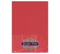 JamJar Classic Coral Red A4 300gsm - 100 Sheets of Uncoated Matte Colour Cardstock