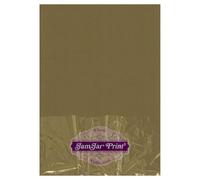 JamJar Classic Olive A4 300gsm - 100 Sheets of Uncoated Matte Colour Cardstock