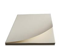 JamJar Print A4 Cotton Textured Paper 160gsm, 40 Sheets, White | Fountain Pen, Calligraphy, CV & Certificates | Made in UK