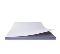 JamJar Print A4 Recycled Paper 90gsm, 80 Sheets, Soft White | Double-Sided Printing, High Opacity, Made in UK