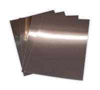JamJar Print A4 Silver Mirror Card 280gsm, 20 Sheets, Metallic Reflective | Cricut & Silhouette Compatible, Made in UK