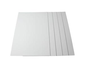JamJar Print Backing Board A3, 620gsm, 10 Sheets, White, Silky Coated, Heavy Duty Card Stock