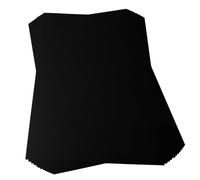 JamJar Print Black Linen Textured Paper | 50 Sheets A4 120gsm | Made in the UK | Premium for Stationery, Cards and Luxury Applications