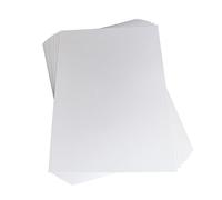 JamJar Print Feltmark Card Stock A4 170gsm, 40 Sheets, Bright White, Made in UK, Hot Foil Stamping and Embossing Compatible, Wedding Invitations
