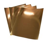 JamJar Print Gold Mirror Card A4 210gsm, 25 Sheets, Metallic Reflective, Cricut Compatible | Made in The UK | Shiny Foil