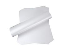 JamJar Print Ice Silver Shimmer Pearlescent Paper | 55 Sheets A4 120gsm | Made in The UK | Metallic Sparkling for Home and Office Writing, Printing, Art and Children’s Crafts