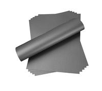 JamJar Print Ionised Sombre Grey Shimmer Pearlescent Paper | 55 Sheets A4 120gsm | Made in The UK | Metallic Sparkling for Home and Office Writing, Printing, Art and Children’s Crafts