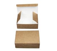 JamJar Print Kraft Business Card Tuck Boxes | 30 Pack | Made in the UK | For Gifts, Packaging & Storage