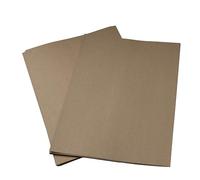 JamJar Print Kraft Single Tone Thick Paper | 40 Sheets A5 170gsm | Made in The UK | Natural Brown
