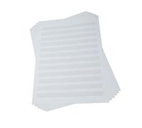 JamJar Print Music Manuscript Paper A4, 12-Stave, 120gsm, 60 Sheets, White | Staff & Stave Paper, Made in UK
