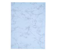 JamJar Print Pastel Blue Marble Paper A4 176gsm Cardstock - 96 Sheets with Artisan Marble Finish for Certificates, Swimming Achievements, Invitations, Stationery, Menus, and Water-Themed Projects