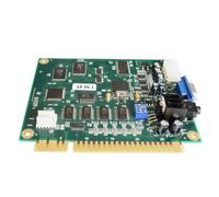 JAMMA Compatible 19 In 1 Game Street Motherboard With Trackball Support CRT/VGA Display Option CRT/VGA Display Game Board