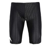 Jammer Men's Quick-Dry Swim Trunks - Slim-Fit Knee-Length Compression Competition Swim Shorts for Swimming Training Surfing (Black, 3XL)
