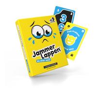 JAMMERLAPPEN - The Dramatic Funny Card Game Until One Crys | Secret Santa Gift | Family Game | Birthday Gift | Travel Game