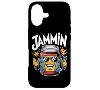 Jammin Cool Jam Jar With Microphone Fun Case for iPhone 17