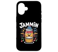 Jammin Fun Drum Music Cute Cartoon Case for iPhone 16