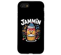 Jammin Fun Drum Music Cute Cartoon Case for iPhone SE (2020) / 7/8