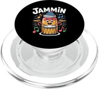 Jammin Fun Drum Music Cute Cartoon PopSockets PopGrip for MagSafe