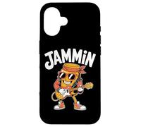 Jammin Guitarist Cool Rock Vibes Case for iPhone 16