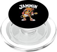 Jammin Guitarist Cool Rock Vibes PopSockets PopGrip for MagSafe