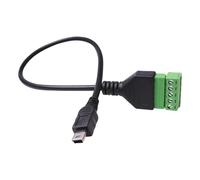 JAMNGHB 30Cm Miniature USB 5Pin Connector to 5Pin Terminals Adapter Not Required Soldering for Sound Equipment and Projects USB Link