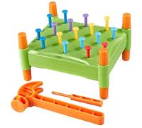 JAMNGHB And Hammer Bench with Pens and Toy for Kids Build Hand Eye Coordination and Fine Motor Skills Kids Toy
