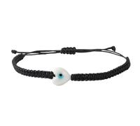 JAMNGHB Colorful Beaded Adjustable String Bracelet Featuring Symbolic Eye Designs Portable Jewelry