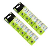 JAMNGHB CR1025 3V Button Battery Lightweight Metal Housing CR1025 For Keyless Entry Systems Pet Trackers Travel Gadgets Remote Control