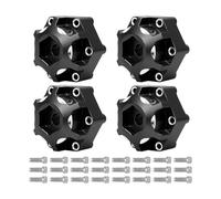 JAMNGHB Easy Carry Adapters Quick Install Wheel Mounts for 1/10 Trucks Providing Secure Tire Connection Off Road Trucks Wheel Spell