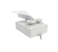 JAMNGHB Educational Aircraft Catapult Building Set Paper Plane Project Set for Little Engineers to Explore Physics Principles Birthday Science Lovers