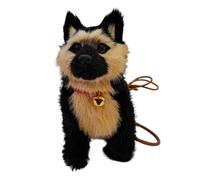 JAMNGHB Electric Plush Dog Toy Sing Walk Respond Touch Walking Singing Electric Toy for Interactive Fun Children Pet Lover Singing