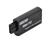 JAMNGHB For N64 to HDTV Converter Adapter Video 3.5mm Output HDTV Link Cable 1080P Resolution Display