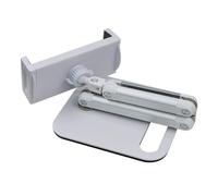 JAMNGHB Heavy Duty Tablets Clamp Holder with 360 Rotating Base Four Axises for Various Electronic Devices Aluminum Alloy Monitor Stand