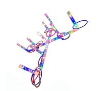 JAMNGHB LightUp Rings and Toss Set for Backyard Parties Team Building Adults Nighttime Activity Glowing Rings Game for Gathering