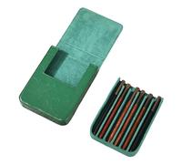 JAMNGHB Premium Leather 6 Pen Holders Organizers for Businessmen and Artists Featuring Strong Construction and Assorted Color Luxury Planner Bag