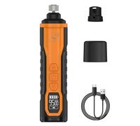 JAMNGHB Professional Dog Cats Nails Care Tool Rechargeable Claw Grinder 3 Adjustable Head Low Noise Design Pet Nails Electric Nail