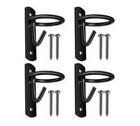 JAMNGHB Stable Bucket Hook with Screws Professional Stable Hook Heavy Duty Wall Mounted Feed Holder Heavy Duty Wall Mounted Feed Holder