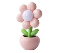 JAMNGHB Stylish Flower Bedside Lamp Soft Glowing Beautiful Floral Night Light Texture Suitable for Home and Dormitory USB Rechargeable Night Light