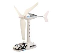 JAMNGHB Wind Power Science Kits Charging Car Craft Project Toy for Children Renewable Energy Concepts Discovery and Learning Wind Power Charging Car Toy