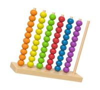 JAMNGHB Wooden Logical Puzzle Color Sorting Competition Game Toy for Children and Parents Fine Motor Skill Training Activity Wooden Educational Toy