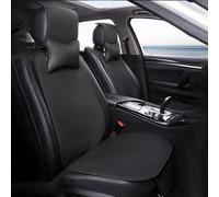 JAMNIK Car Seat Cover for MG HS (AS23) 2018 2019 2020 2021 2022 2023 2024, Full Set Car Seat Protector, Breathable Comfort Seat Covers Car Accessories,Black