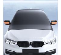 JAMNIK Car Windscreen Cover for Mitsubishi Outlander 2019 2020 2021 2022 2023, Magnetic Foldable Car Windscreen Cover for Winter, Protects Against Snow,Frost,UV Rays