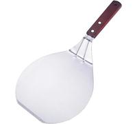 JAMNIK Pizza Paddle,Pizza Peel,Stainless Steel Pizza Spatula,Stainless Steel Metal Tray,Baking Tool,for Homemade Pizzas, Pastries, Dough (A)