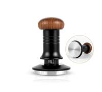 JAMOTOLLY Espresso Coffee Tamper,Level Coffee Tamper for 58mm Portafilter,Adjustable Depth Stainless Steel Ripple Base for Espresso Machine,Barista Tools,for Outdoor Camping Picnic Office Travel Coff