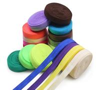 Jamsinmu Flat Elastic Wide Bands Stretch Band Sewing Elastic Sewing Crafts 32 Yard Shiny Color 15mm