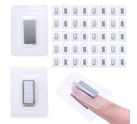 Jamsinmu Invisible Magnetic Snap PVC Hidden Sew Snap Closure Fastener Snap for Clothing Clasp Handbag DIY Craft Sewing Tools Silver-F1520