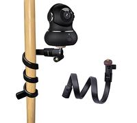 JAMUILS Universal Baby Monitor Mount with Mini Tripod Ball Head, Compatible with Hellobaby Babyphone HB65 HB66 Motorola Arlo Pro and Any Other Monitor Cameras with 1/4 Screw Twist Holder